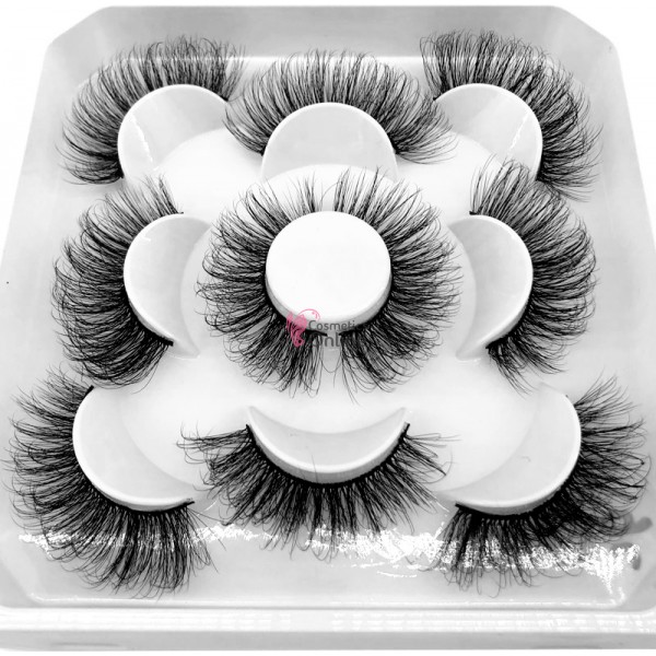Gene false tip banda 5 perechi Amelie 3D Luxury Reutilizabile Cod ML76
